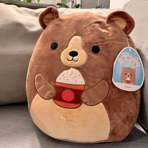 NWT Baron the Bear with PSL Late Squishmallow